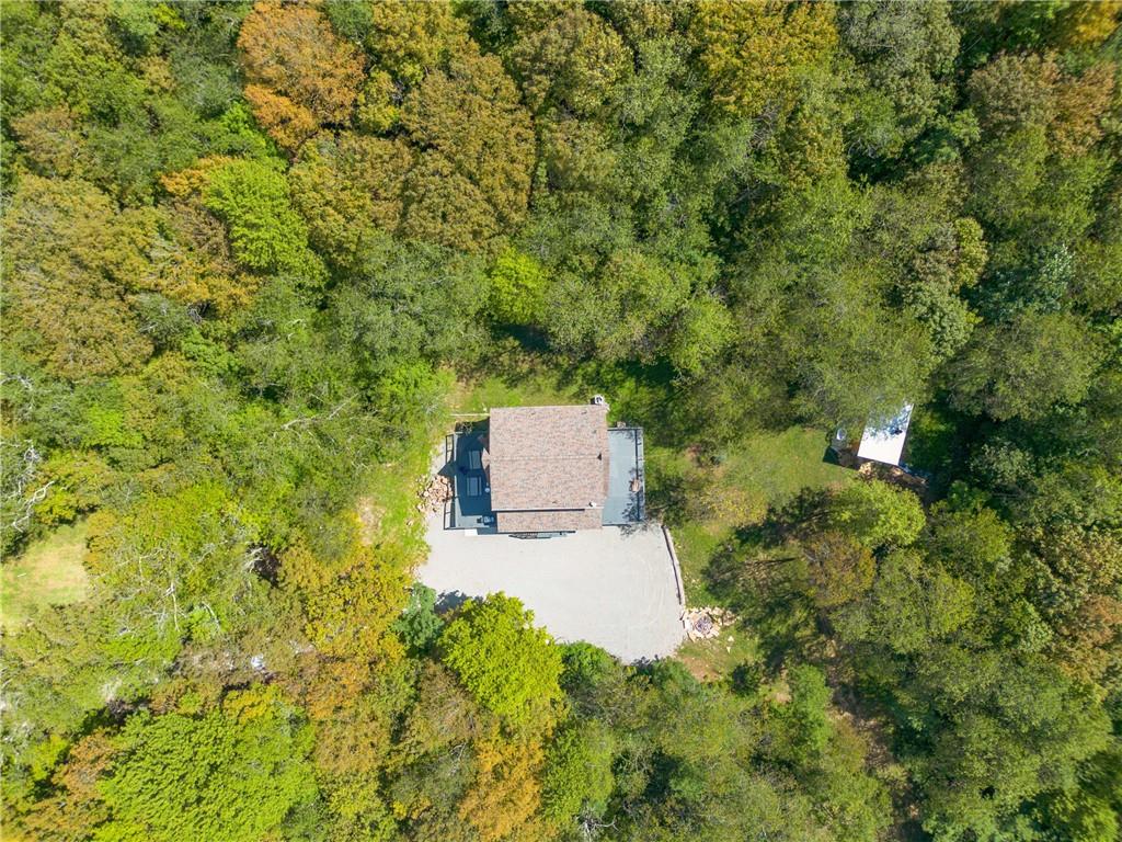 146 Luna Way Markleton, PA 15551 - Photo 48 of 50 an aerial view of a house with a yard