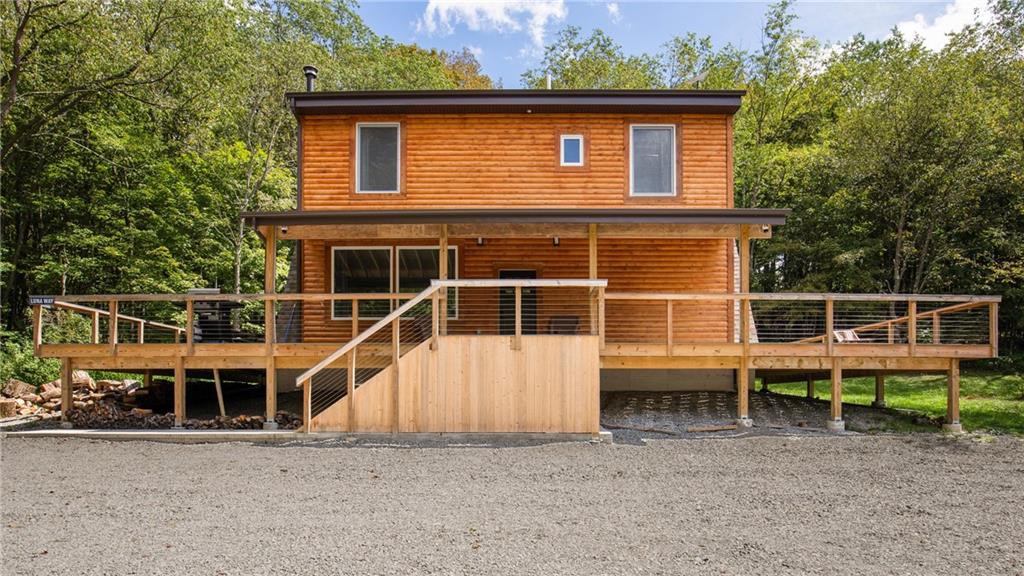 146 Luna Way Markleton, PA 15551 - Photo 6 of 50 a view of a house with a window