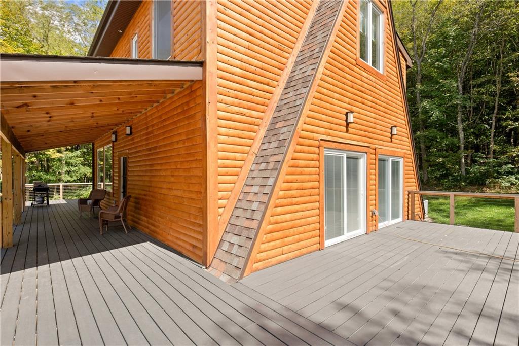 146 Luna Way Markleton, PA 15551 - Photo 8 of 50 a view of outdoor space and deck