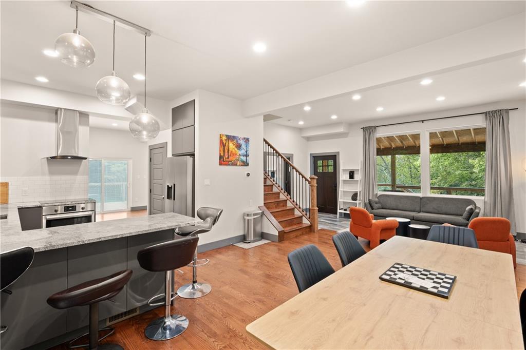 146 Luna Way Markleton, PA 15551 - Photo 10 of 50 a room with furniture a rug and white walls