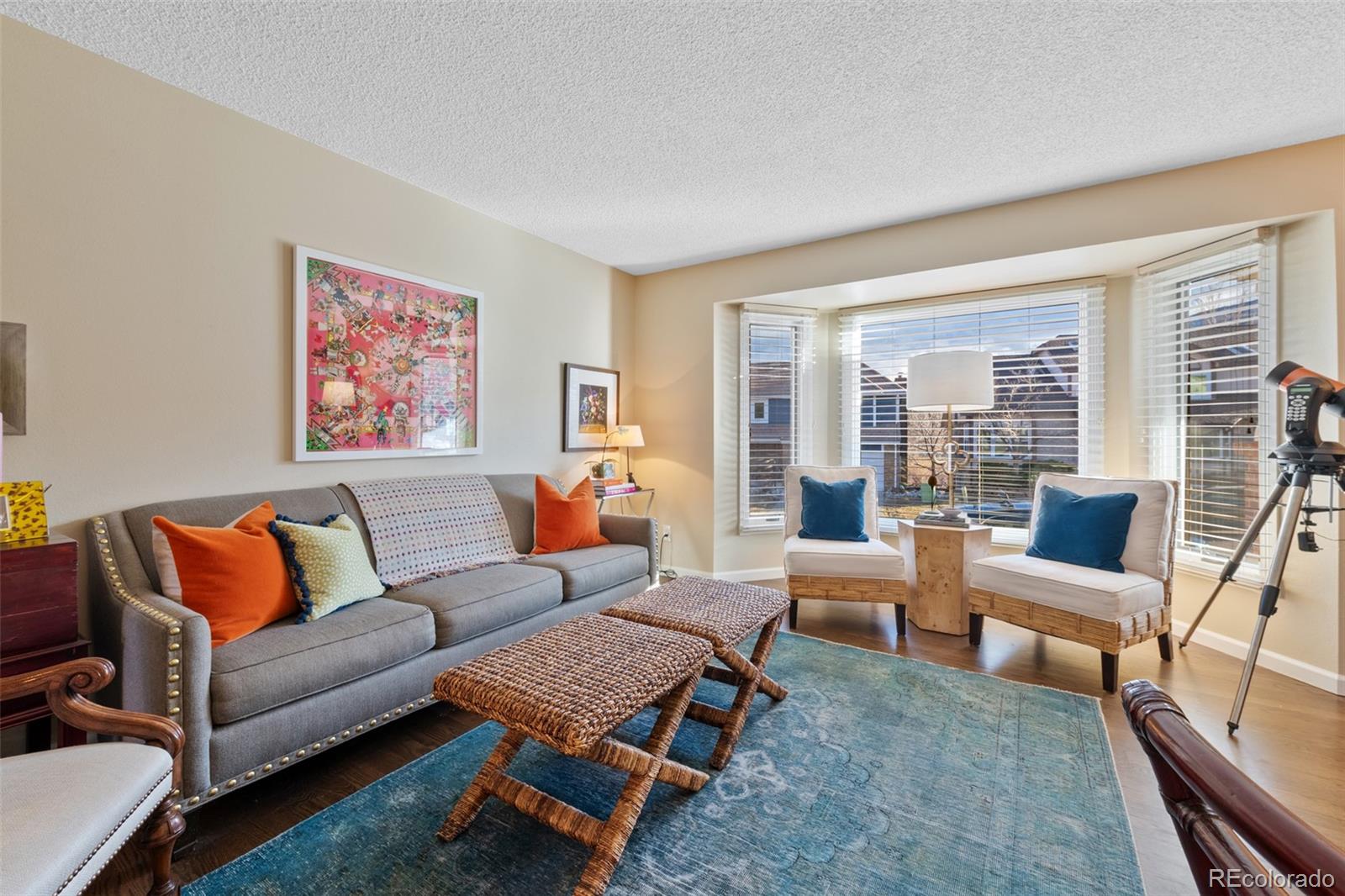 145 Willowleaf Drive Littleton, CO 80127 - Photo 8 of 42 a living room with furniture and a large window