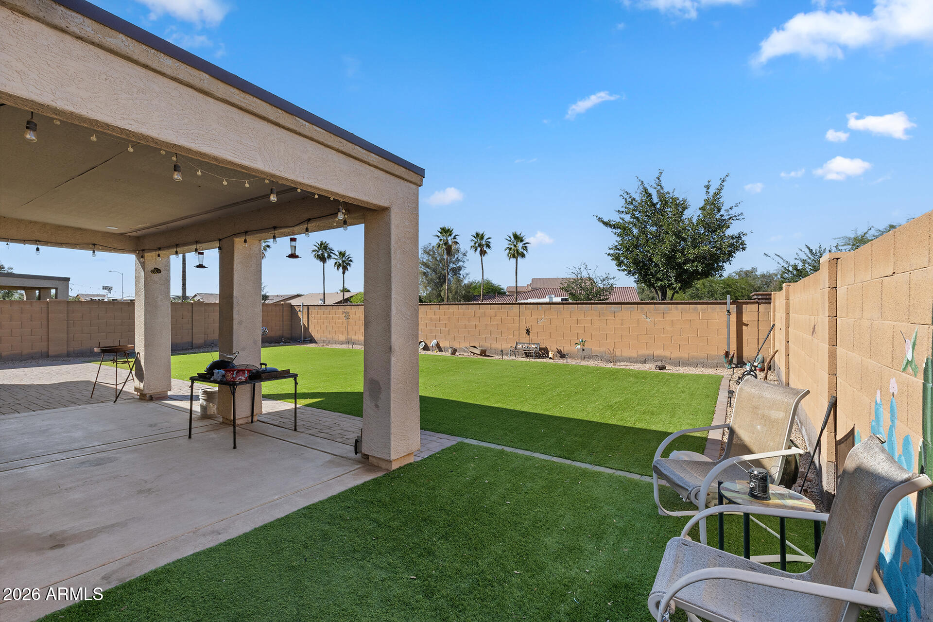 6718 West Darrel Road Laveen, AZ 85339 - Photo 43 of 49 a garden view with a seating space
