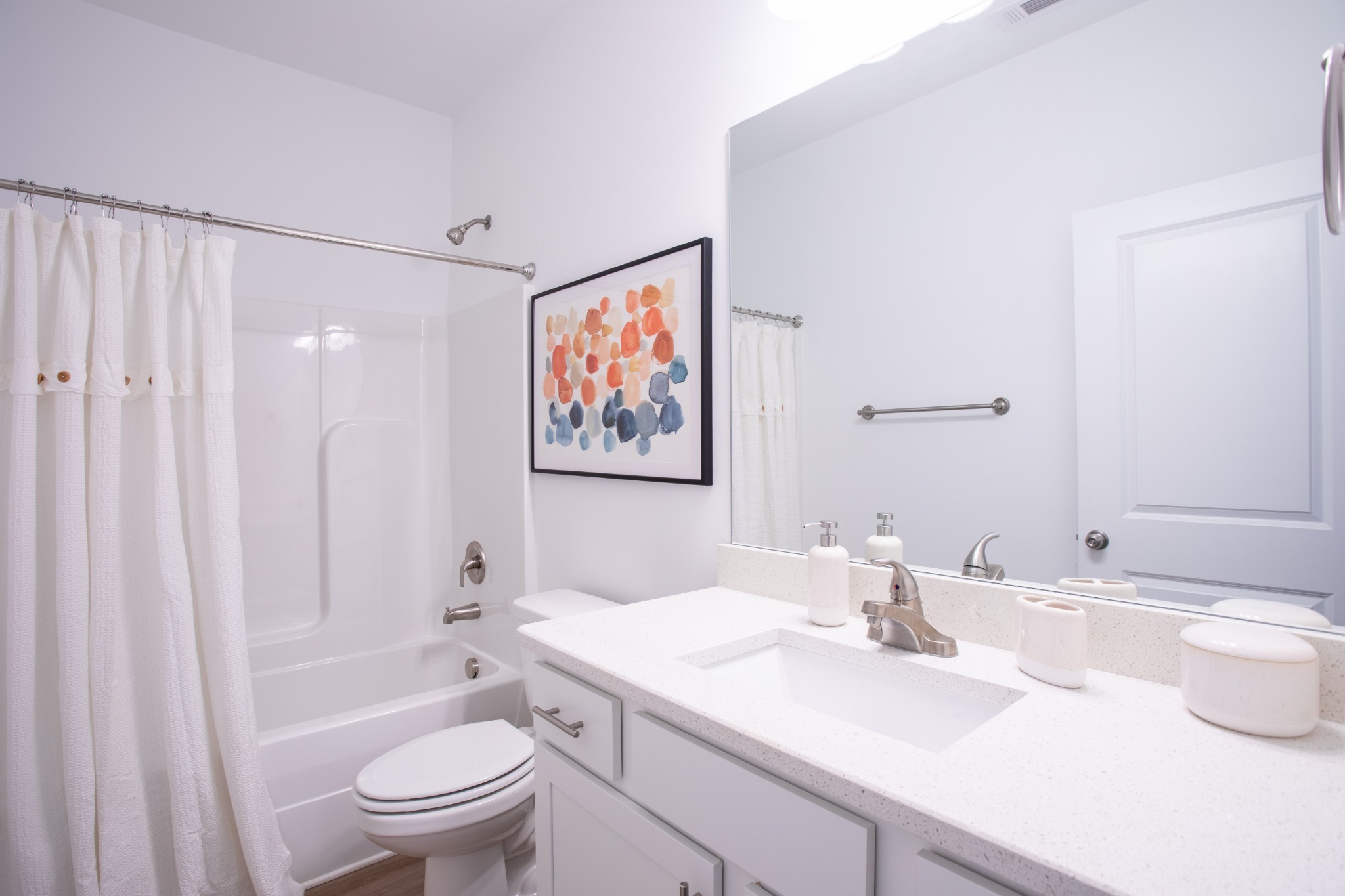 4918 Dyno Loop Chattanooga, TN 37415 - Photo 8 of 17 a bathroom with a sink a toilet and shower