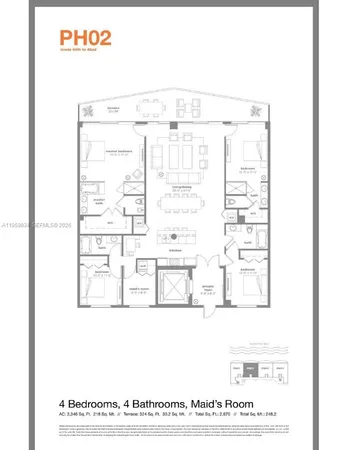$2,275,000 | 460 Northeast 28th Street, Unit 4002, Miami, FL 33137