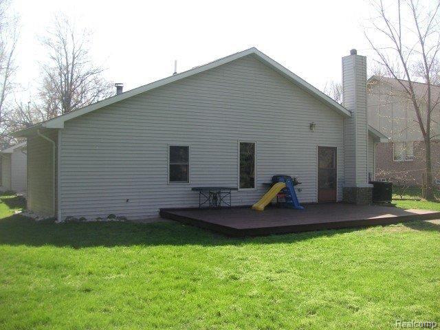 6891 John R Road Troy, MI 48085 - Photo 17 of 19 Big Deck off back of house