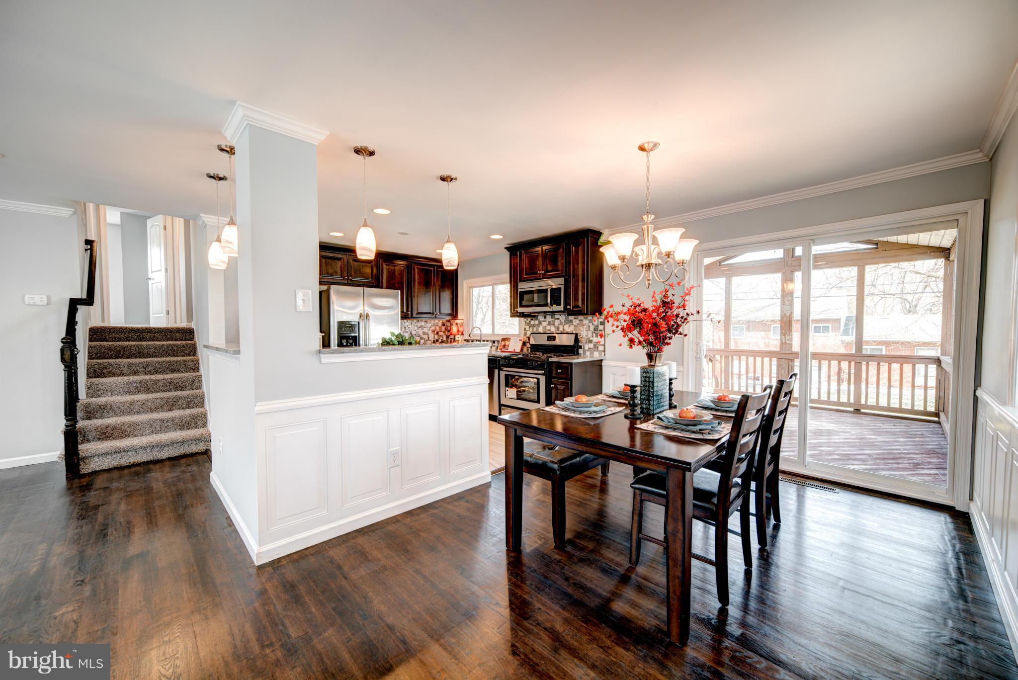 918 Bardswell Road Catonsville, MD 21228 - Photo 7 of 30 Bright Dining Area With Outdoor Access