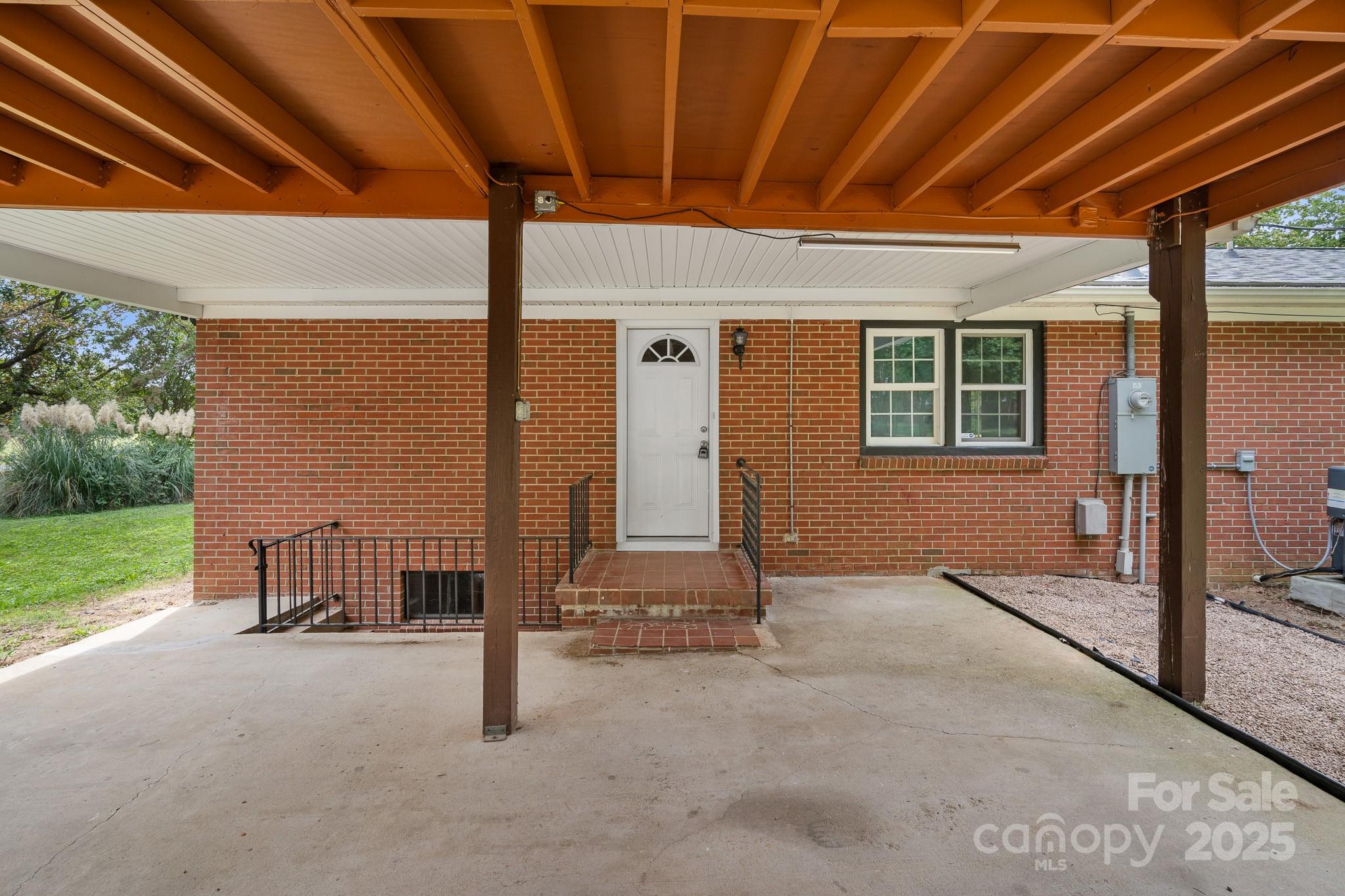 4355 Franklin Community Center Road Salisbury, NC 28144 - Photo 23 of 28 a view of an indoor porch
