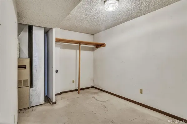 a view of empty room