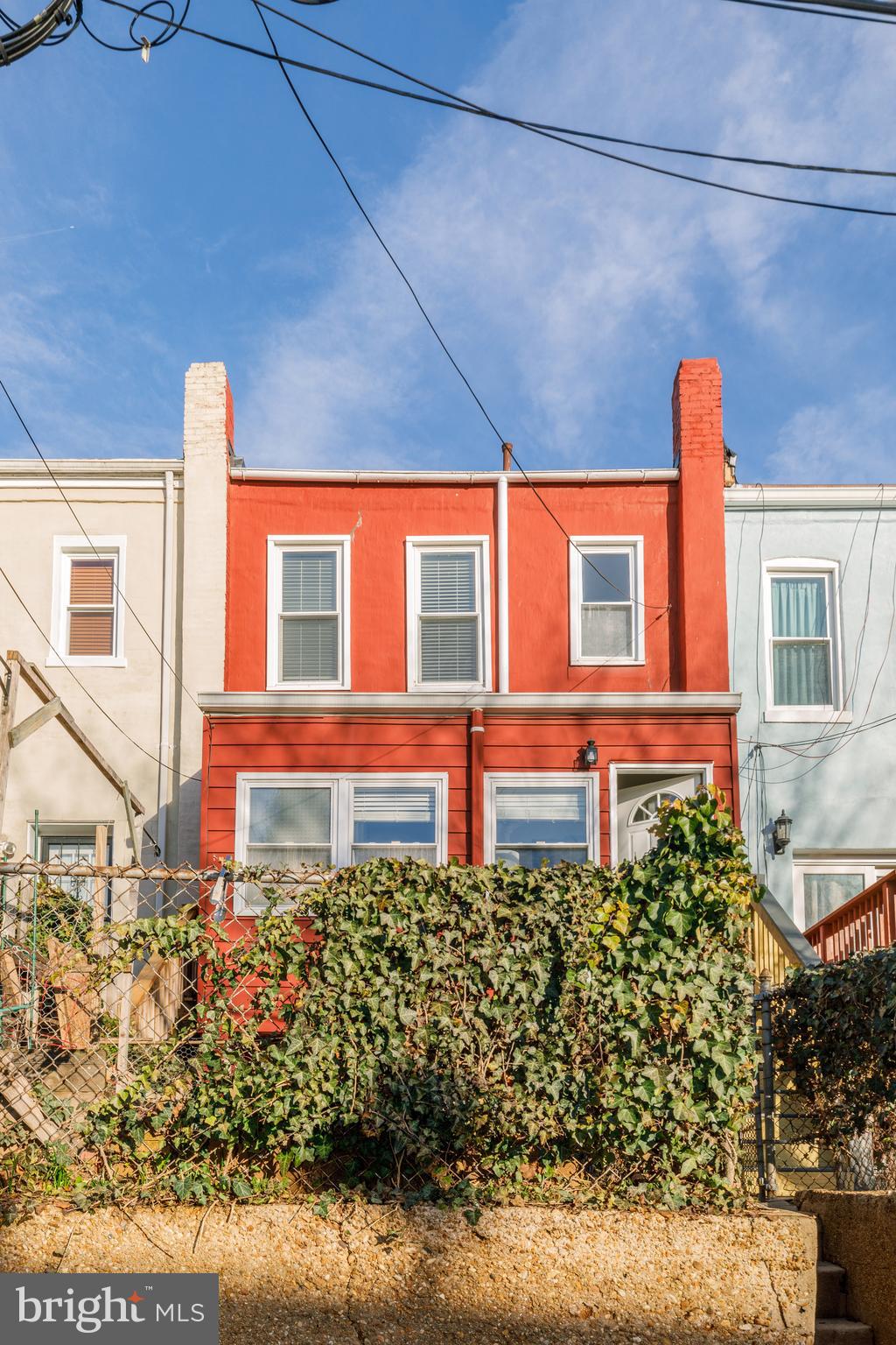 1932 First Street Northeast Washington, DC 20002 - Photo 19 of 21 front view of a house with a yard