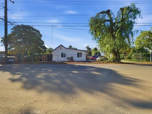 a view of street with house