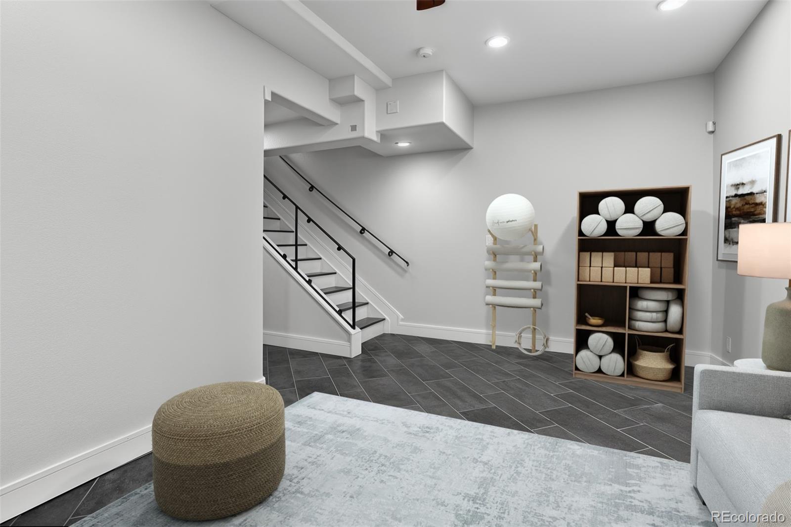 2311 Decatur Street Denver, CO 80211 - Photo 23 of 31 a view of an empty room and stairs