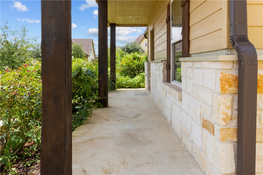 3407 Cullen Trail College Station, TX 77845 - Photo 20 of 22 a view of a pathway along with potted plants