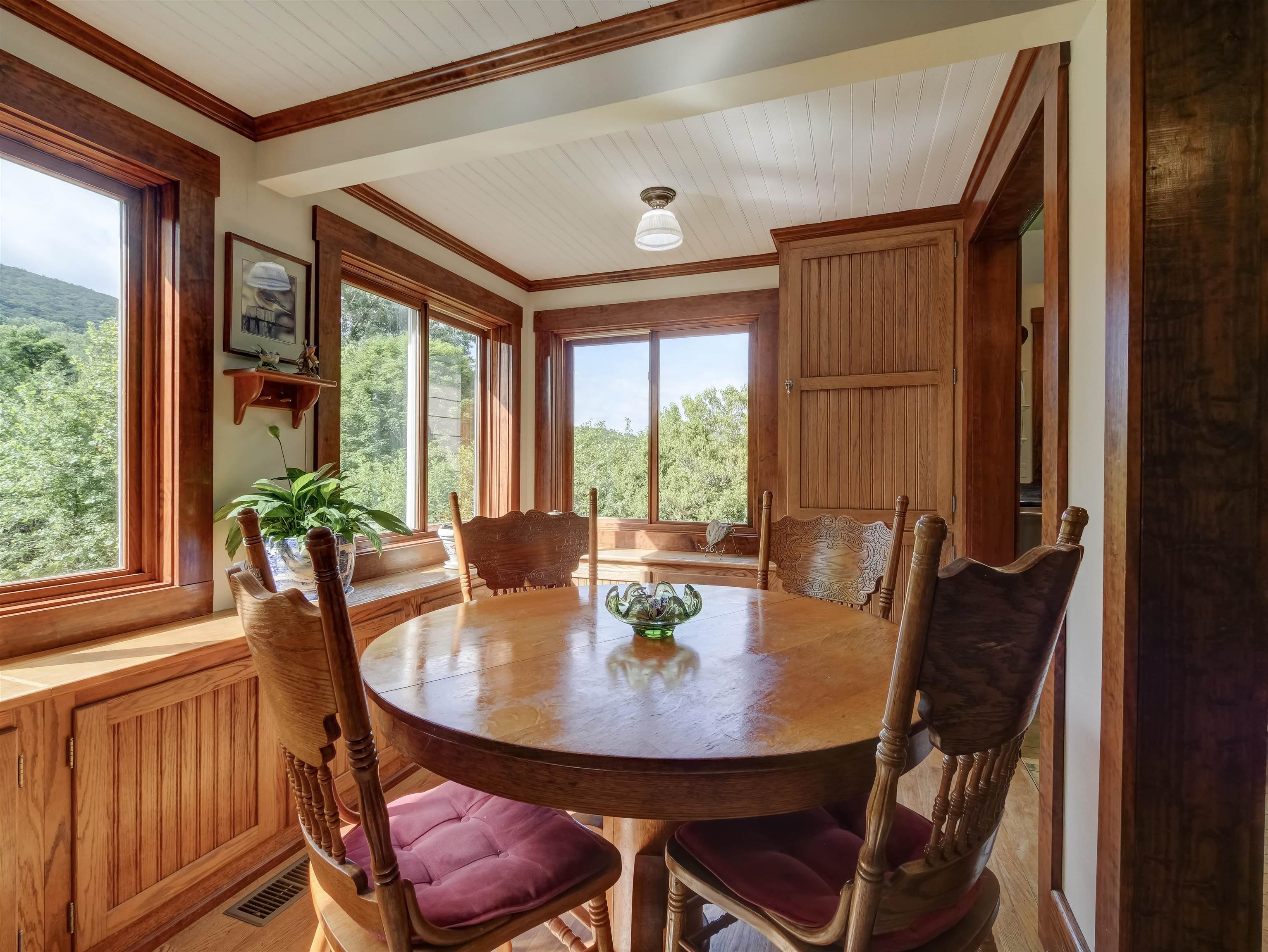 7304 Dry Run Road Williamsville, VA 24487 - Photo 20 of 57 a view of a dining room with furniture window and outside view