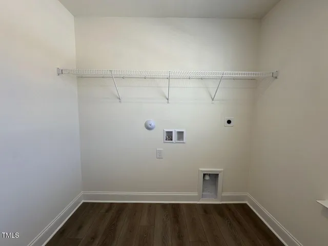 a view of a backyard with a garden