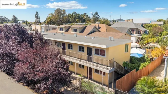 a large building with a lot of plants