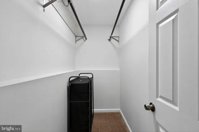 a view of walk in closet