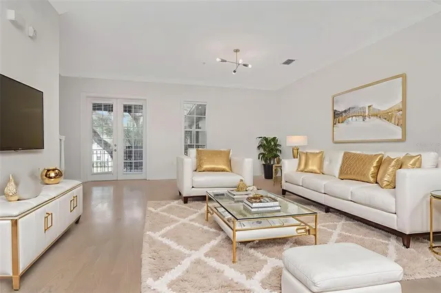 a view of balcony with outdoor space