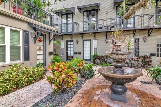a view of a house with sitting area