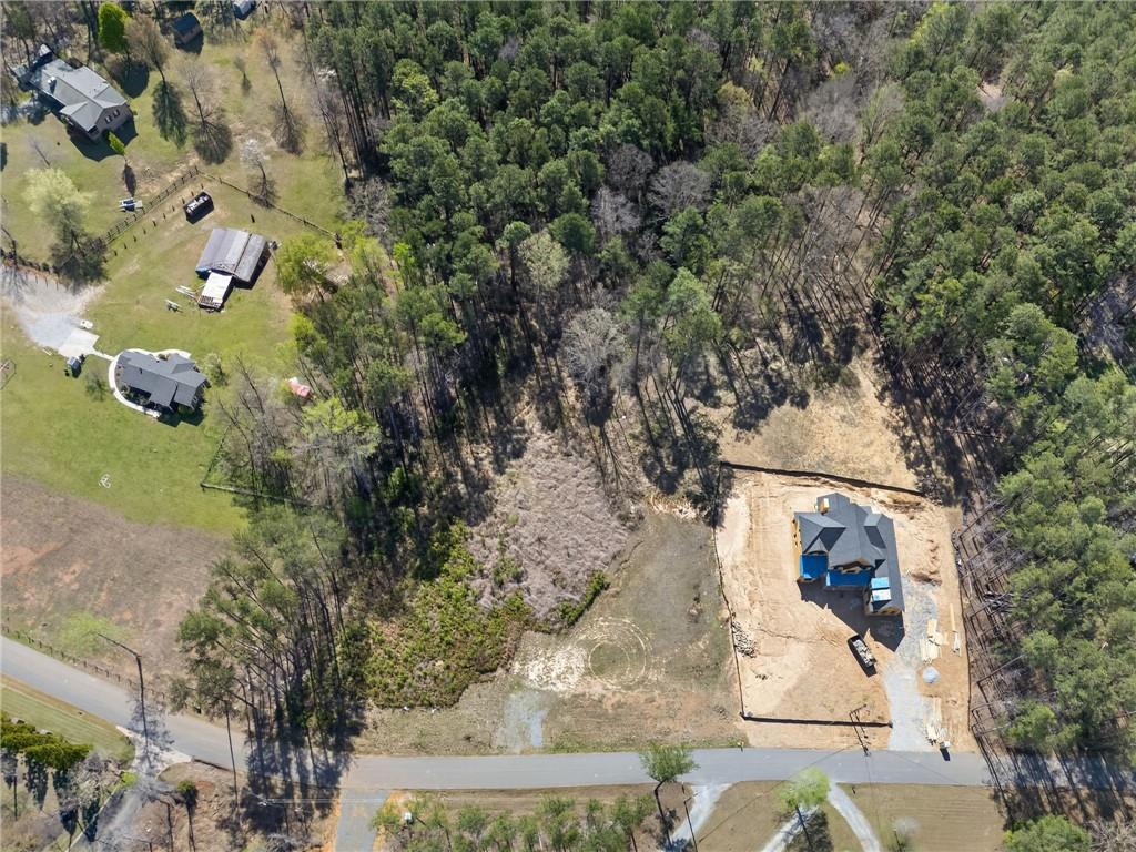 0 Rutledge Road Acworth, GA 30101 - Photo 4 of 14 an aerial view of a house with a yard and large tree