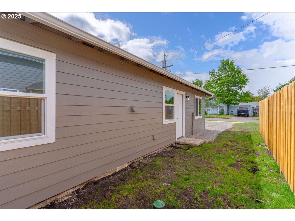 494 17th Street Northeast Salem, OR 97301 - Photo 5 of 44 a view of backyard with garden