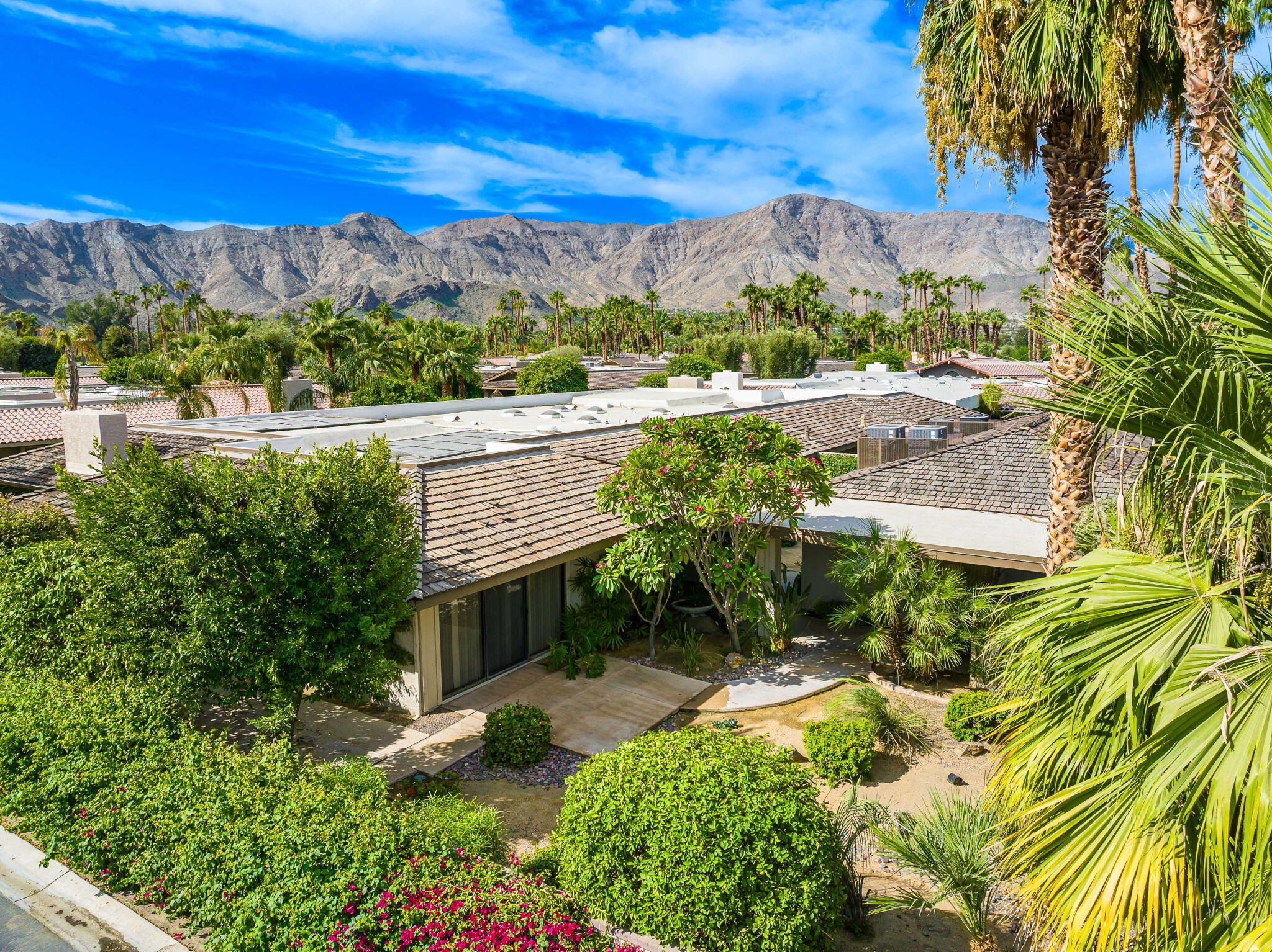 132 Yale Drive Rancho Mirage, CA 92270 - Photo 36 of 53 Front Overhead View