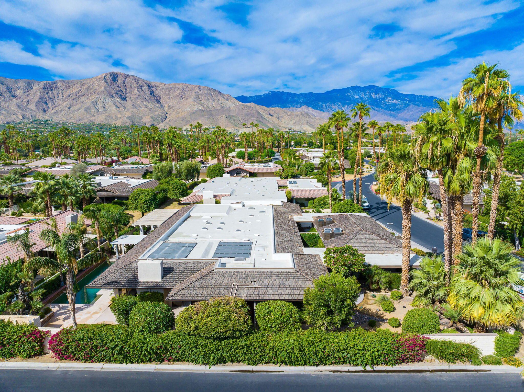 132 Yale Drive Rancho Mirage, CA 92270 - Photo 37 of 53 Overhead