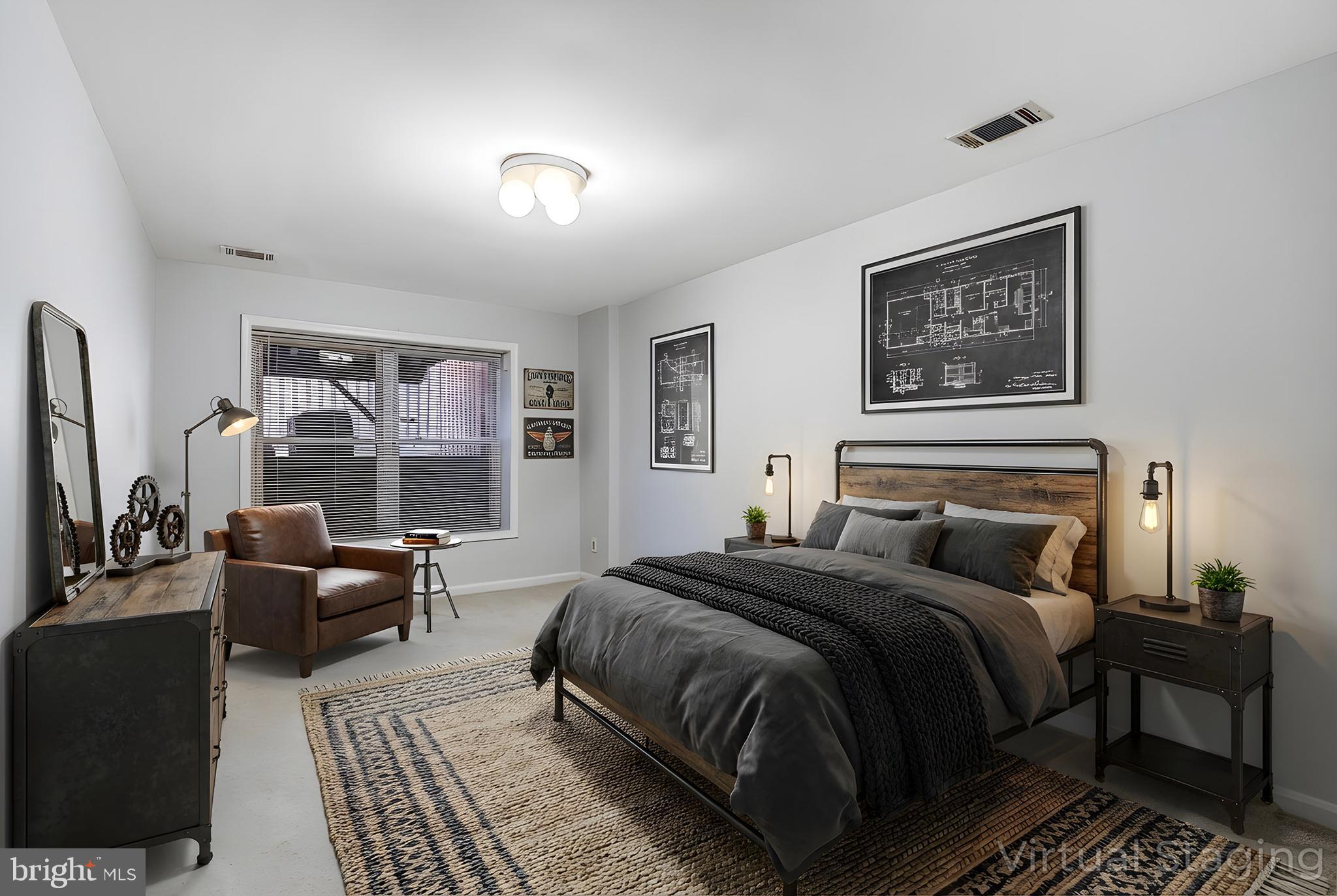 5905 St Giles Way Alexandria, VA 22315 - Photo 14 of 55 Lower Level Staged as 3rd Bedroom. Full Bath, too