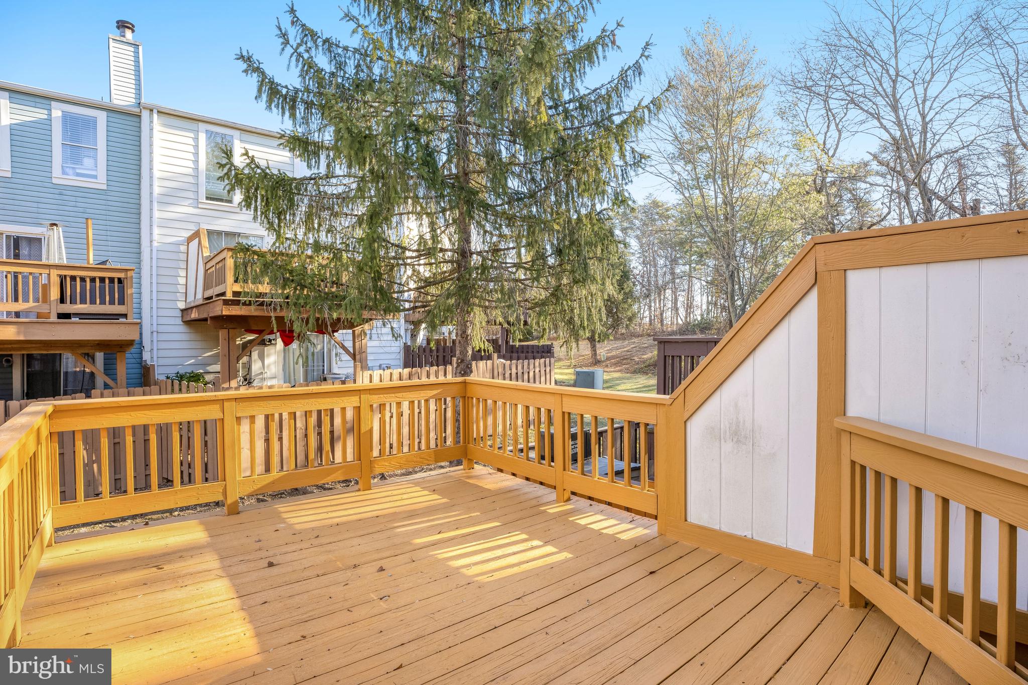 5905 St Giles Way Alexandria, VA 22315 - Photo 20 of 55 Wonderfully Large Deck - Great for Relaxing