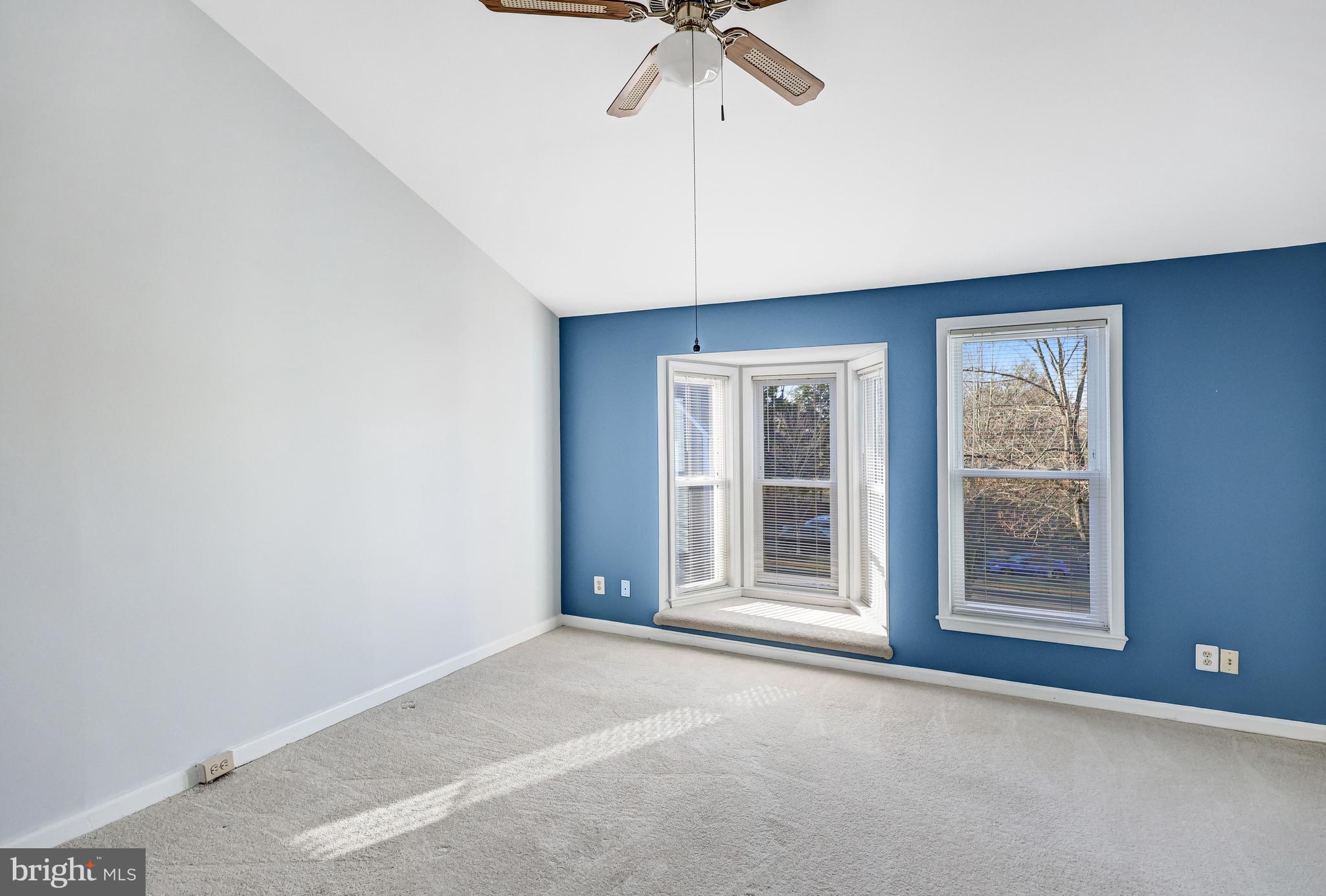5905 St Giles Way Alexandria, VA 22315 - Photo 21 of 55 Bay-Front Primary BR w/Vaulted Ceilings