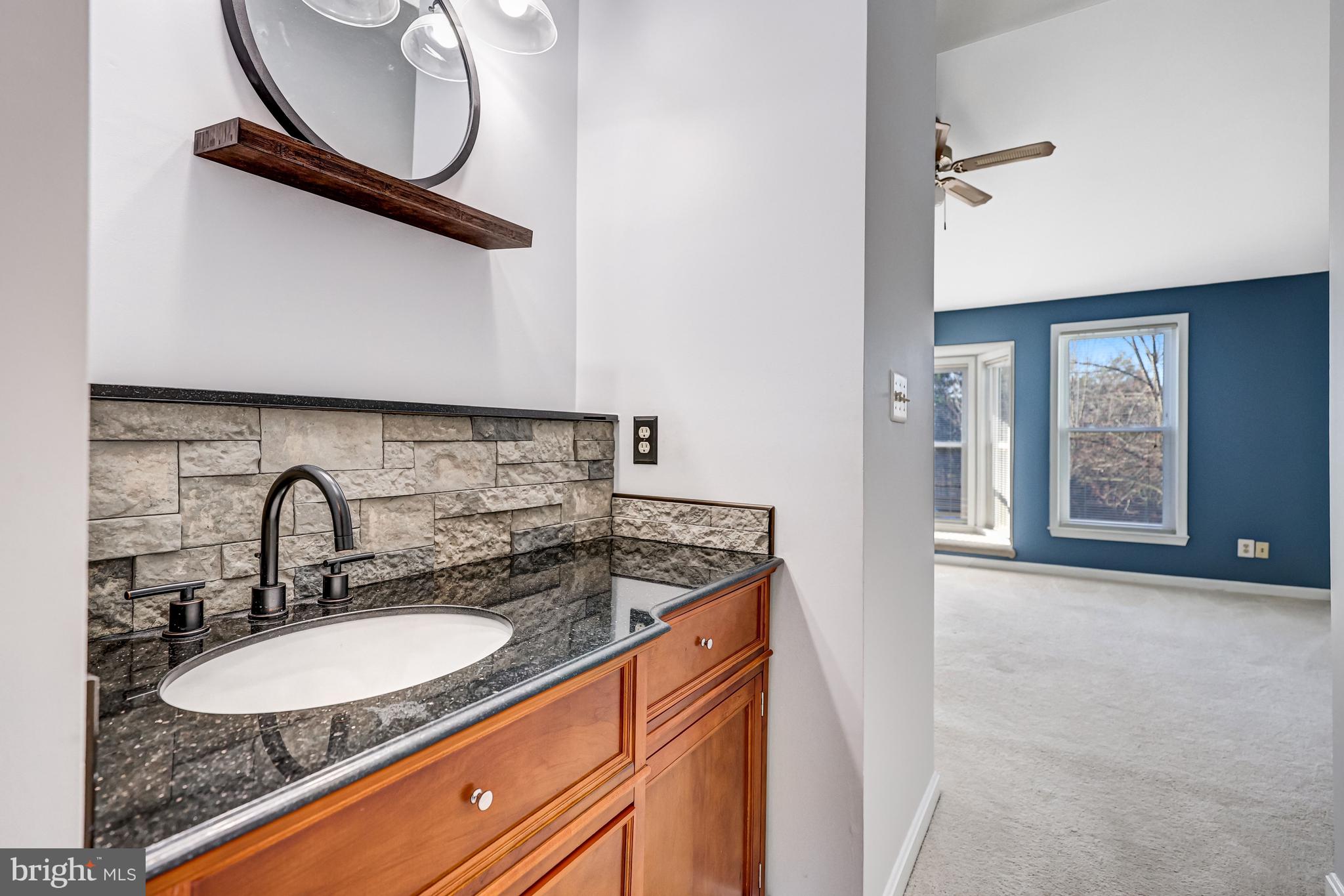 5905 St Giles Way Alexandria, VA 22315 - Photo 24 of 55 Coffee Bar/Extra Vanity in Primary Bedroom