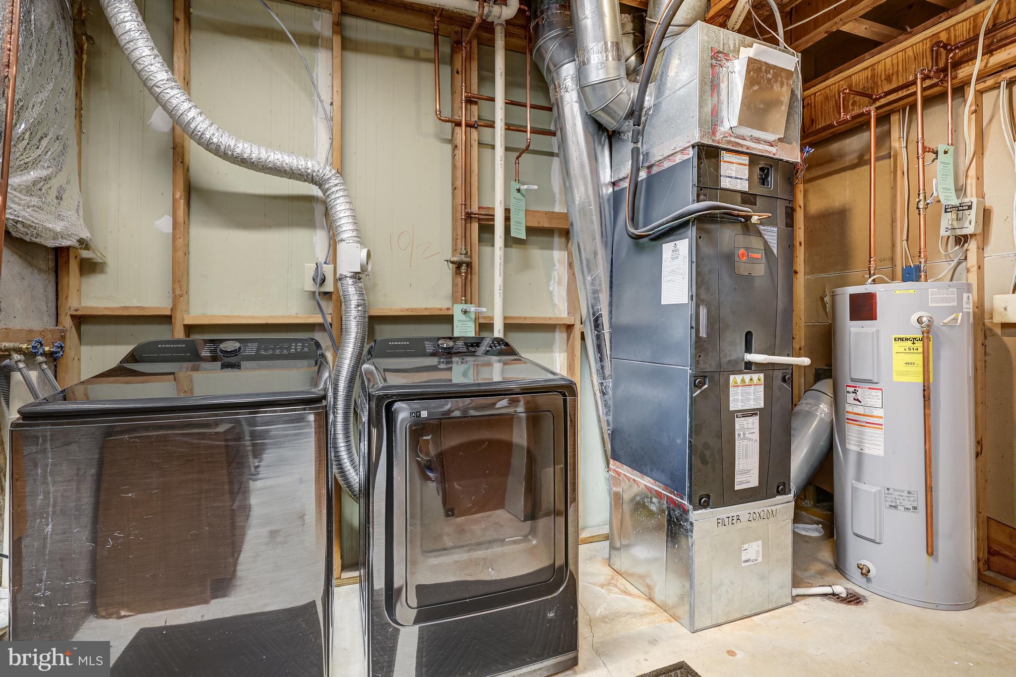 5905 St Giles Way Alexandria, VA 22315 - Photo 38 of 55 Newer HVAC, W/D & Whole-House Copper Plumbing