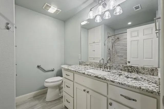 wooden floor in an empty room