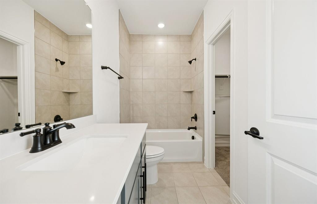 11169 Roxburgh Road Fort Worth, TX 76052 - Photo 22 of 22 *Floorplan representation, not actual home - Spacious secondary bathroom