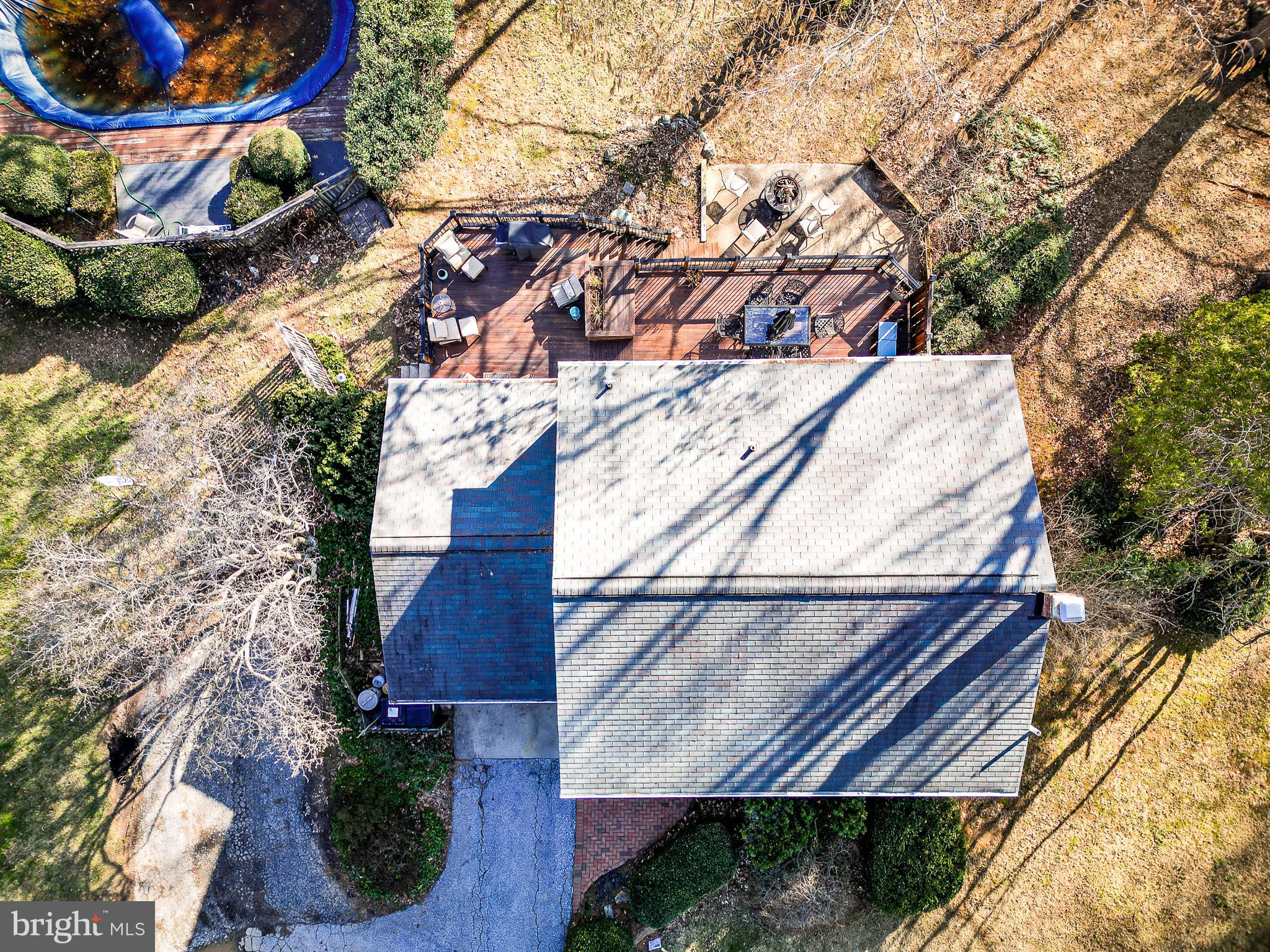 433 Obrecht Road Sykesville, MD 21784 - Photo 58 of 72 Drone Roof Line