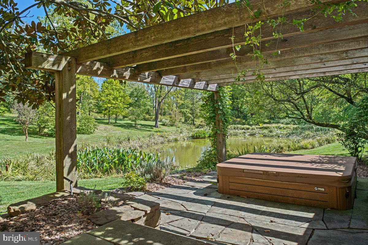 Swedesford Road Lower Gwynedd, PA 19002 - Photo 16 of 81 hot tub with pond views