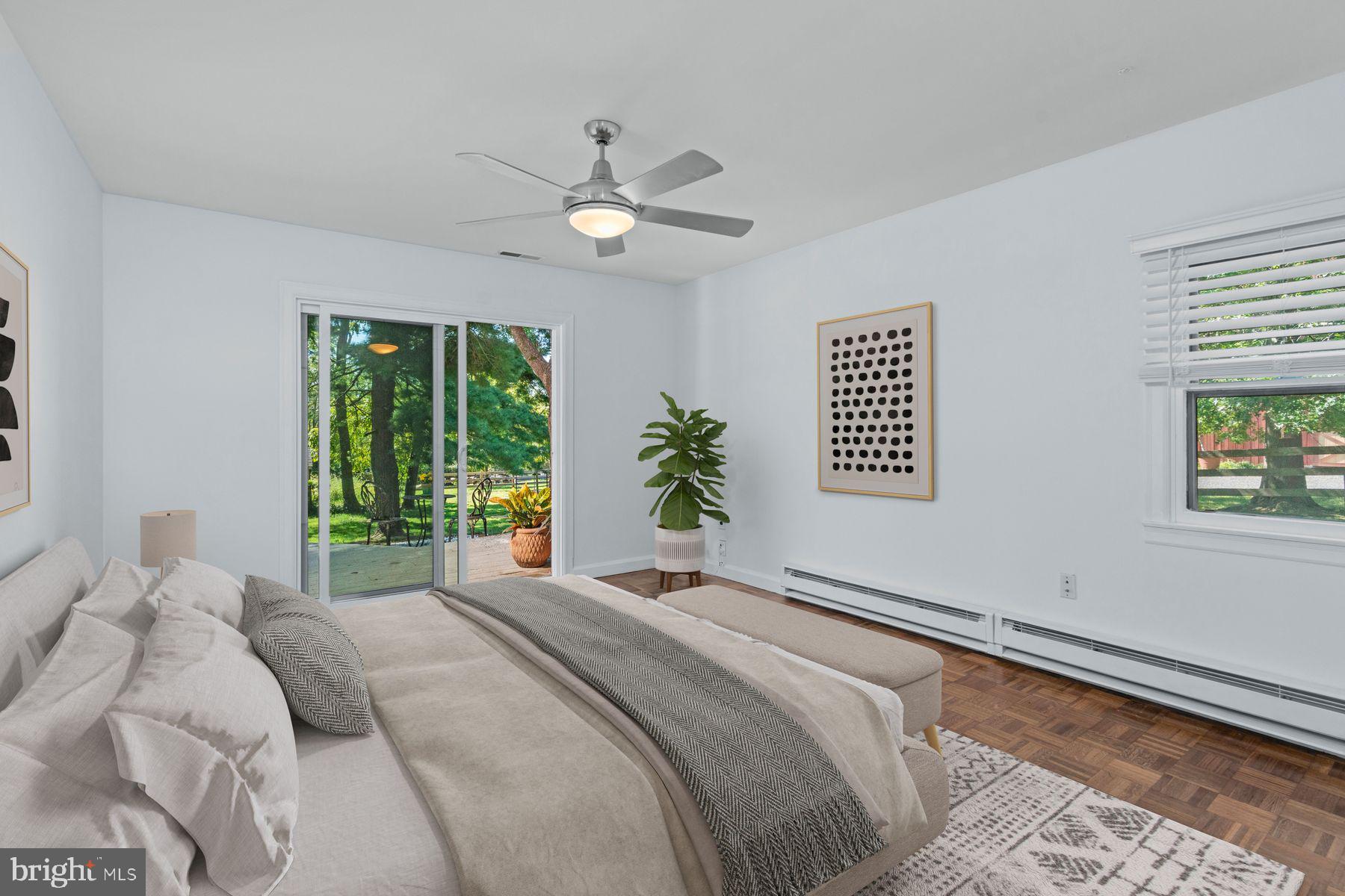 Swedesford Road Lower Gwynedd, PA 19002 - Photo 62 of 81 a bedroom with a large bed and a window