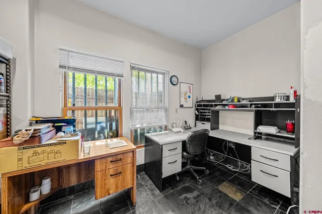 a view of city with ocean