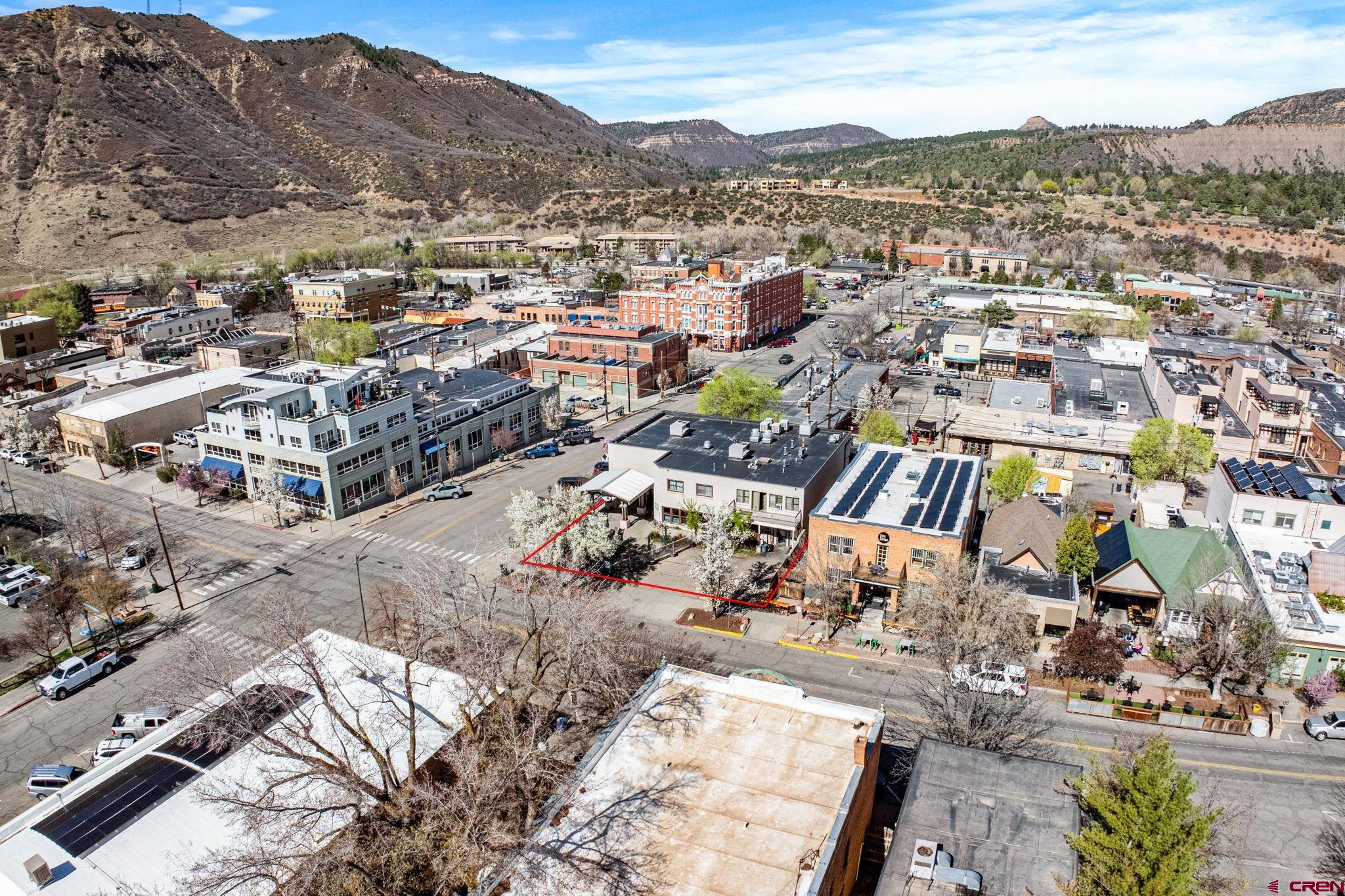 701 East 2nd Avenue Durango, CO 81301 - Photo 38 of 39 an aerial view of residential house with parking space