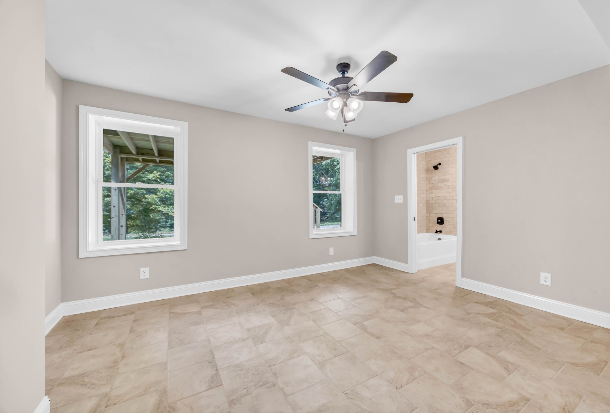 887 Harvey Road Cumberland Furnace, TN 37051 - Photo 30 of 72 a view of an empty room with a window