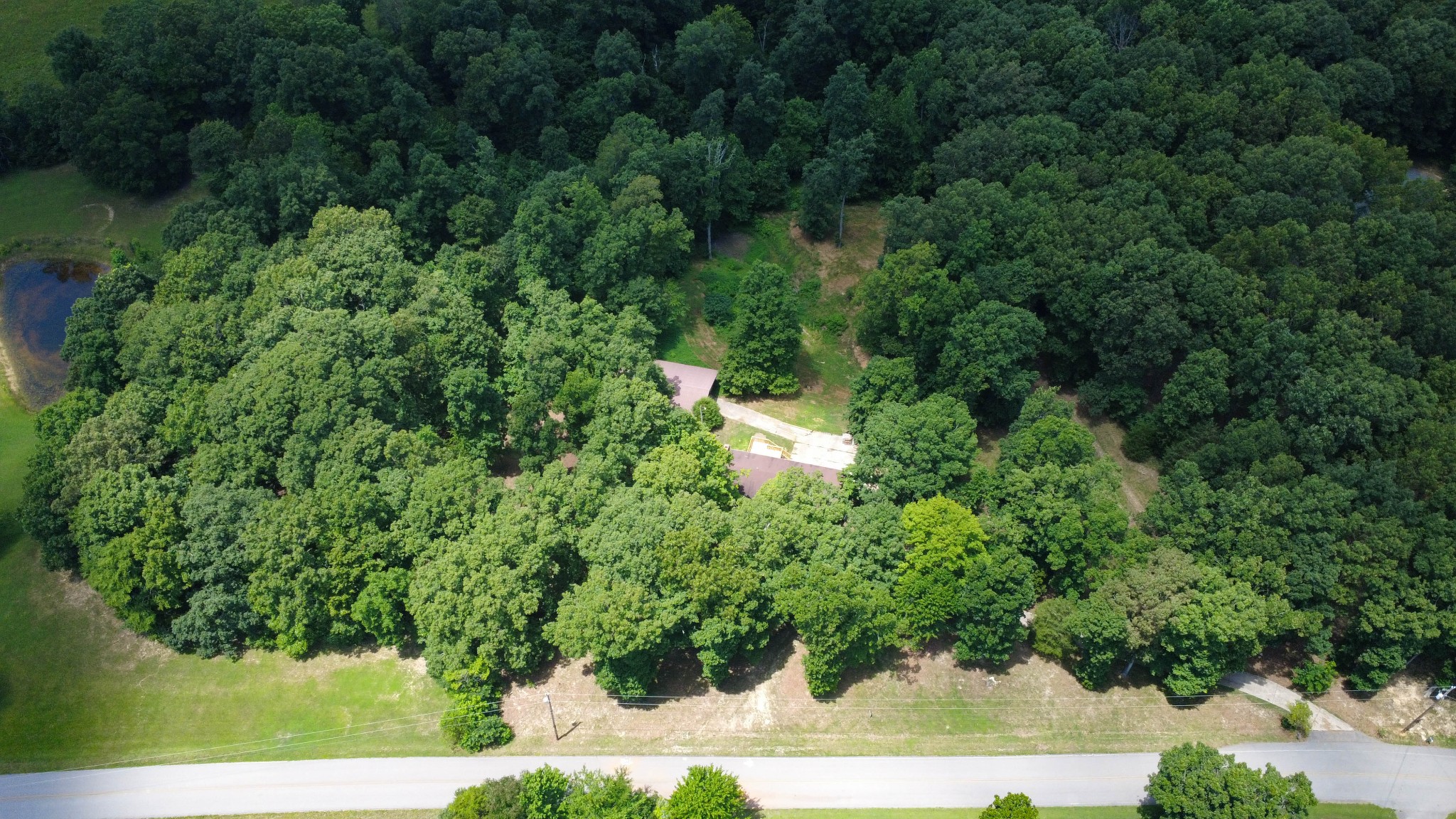 887 Harvey Road Cumberland Furnace, TN 37051 - Photo 42 of 72 an aerial view of a yard