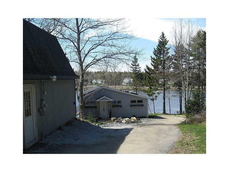 135 Harrington Cove Road St. George, ME 04859 - Photo 23 of 27 Exterior Back. View of garage and...