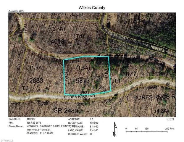 $32,000 | Lot 2 Falcon Ridge Drive, Moravian Falls, NC 28654