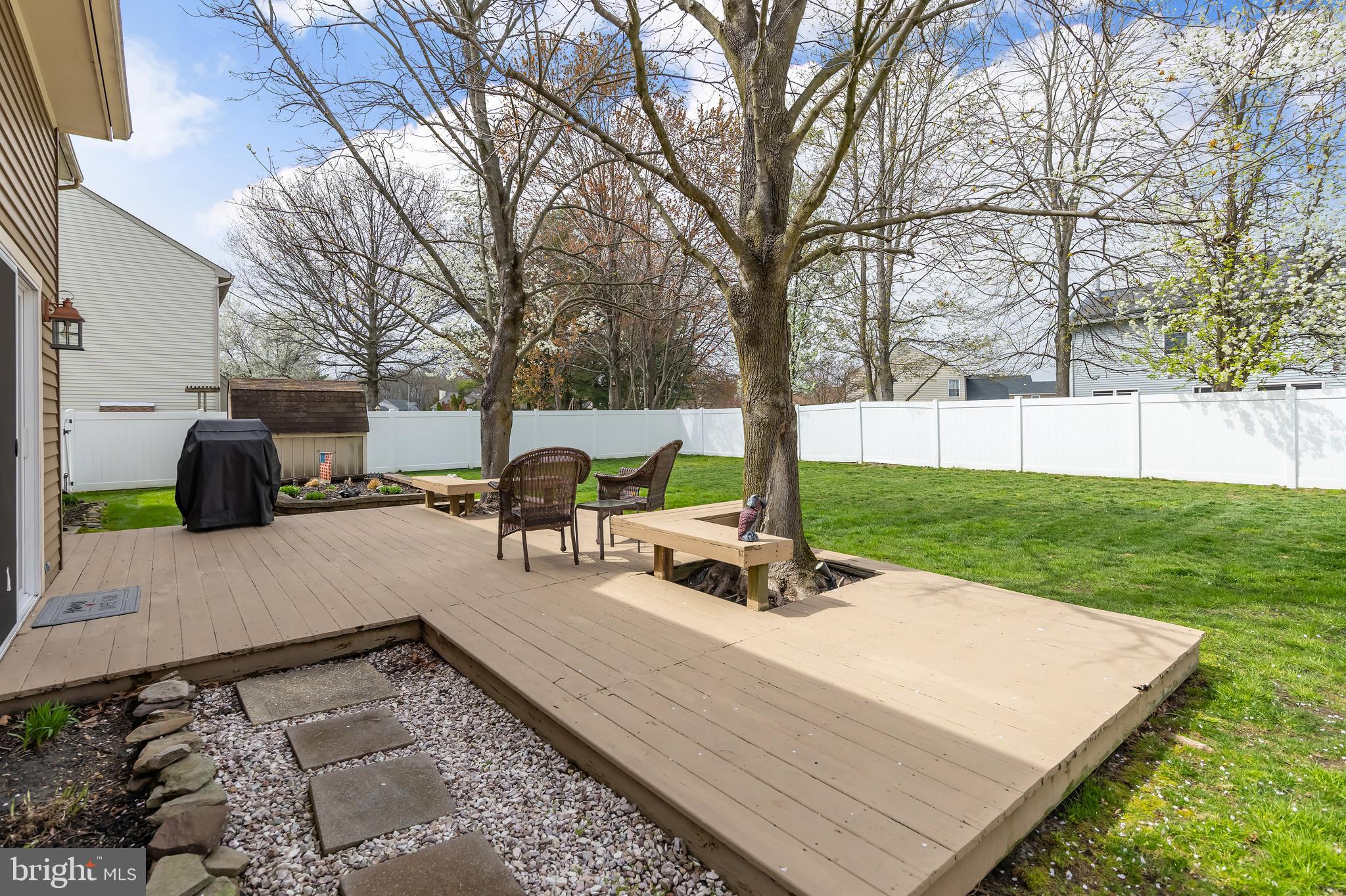 15 Stag Run Sewell, NJ 08080 - Photo 23 of 28 Rear Deck/Backyard