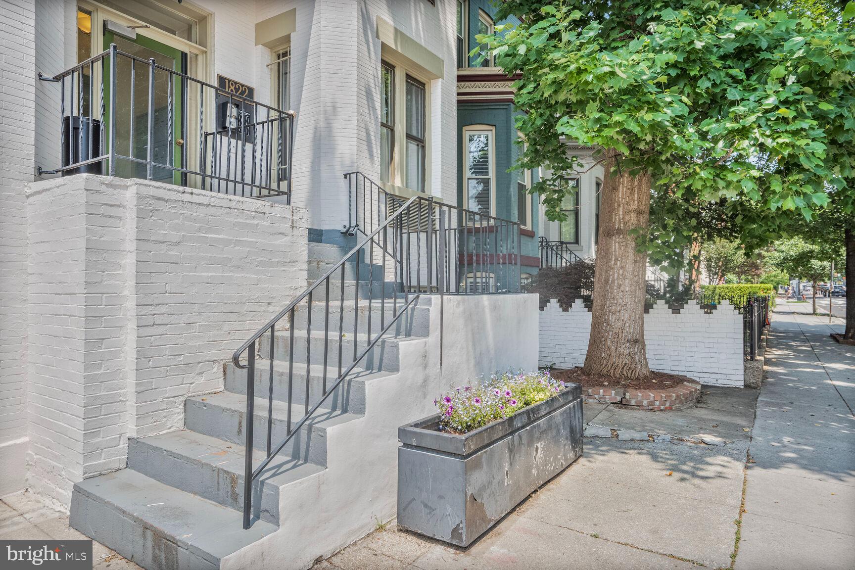 1822 15th Street Northwest, Unit 305 Washington, DC 20009 - Photo 14 of 23 Front foliage and building entry