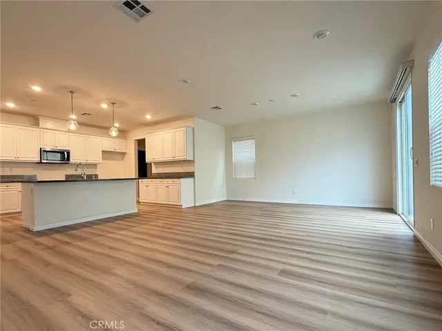 wooden floor in a room
