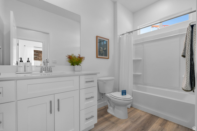 1589 South Fins Road, Unit 4178 Washington, UT 84780 - Photo 9 of 30 Bathroom featuring a vanity with white cabinetry, a white countertop, and a rectangular undermount sink