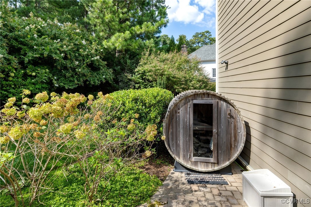 569 Raleigh Manor Road Henrico, VA 23229 - Photo 41 of 46 Tucked at the back of the house is this sauna - co