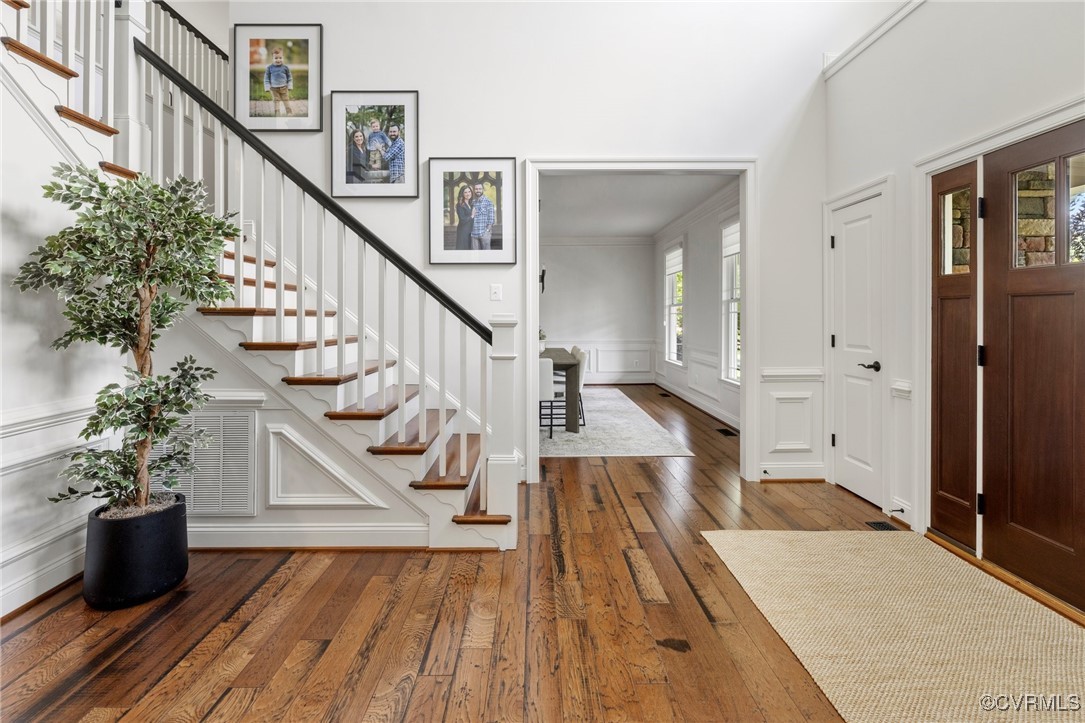 569 Raleigh Manor Road Henrico, VA 23229 - Photo 7 of 46 Come on in and check it out. The Center Hallway h