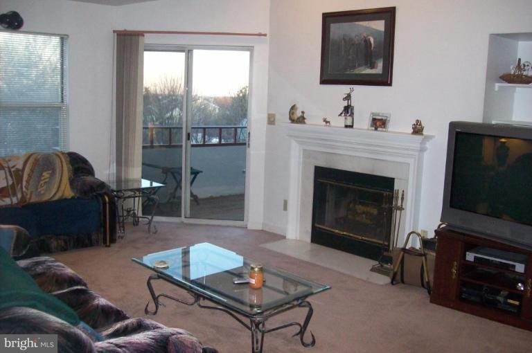 13708 Modrad Way, Unit 7 Silver Spring, MD 20904 - Photo 2 of 9 Living Room with Fireplace