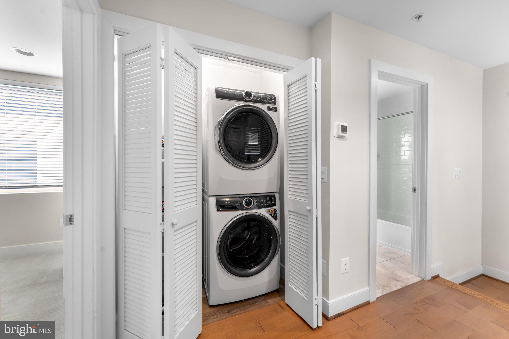 2827 24th Road South Arlington, VA 22206 - Photo 27 of 48 Sleek laundry nook in modern design.